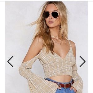 Nasty gal crop top